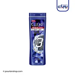 شامپو کلیر ۱*۳ مردانه مدل زغال فعال ۴۰۰ میل _ Clear Men 3-in-1 Active Clean Shampoo