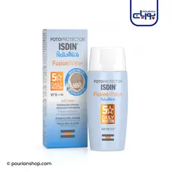 ضدآفتاب فیوژن واتر ایزدین کودکان _ ISDIN Fusion Water Pediatric SPF 50+ 50 ml