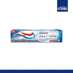 خمیردندان سفیدکننده آکوافرش ۱۰۰میل _ Aquafresh ALL IN ONE Protection WHITENING
