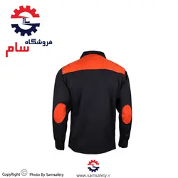 کاپشن شلوار بوفالو طوسی نارنجی