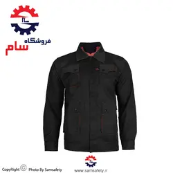 کاپشن شلوار بوفالو طوسی نارنجی