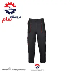 کاپشن شلوار بوفالو طوسی نارنجی