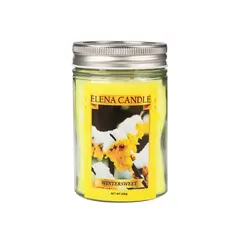 قیمت و خرید شمع معطر النا رایحه گل یخ - 200 گرم &mdash; سره گالری