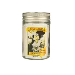 قیمت و خرید شمع معطر النا رایحه گل مریم - 200 گرم &mdash; سره گالری