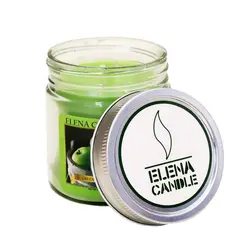 قیمت و خرید شمع معطر النا رایحه سیب سبز – 120 گرم &mdash; سره گالری