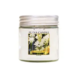 قیمت و خرید شمع معطر النا رایحه گل مریم – 120 گرم &mdash; سره گالری