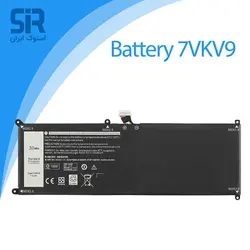 باتری لپ تاپ dell latitud 7275 و dell xps 12 9250 با پارت نامبر 7vkv9