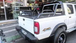 رولبار فلزی نیسان پیکاپ و ریچ - فلزی مشکی