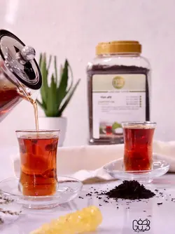 چای سیاه ممتاز (قوطی ۴۰۰ گرمی) - تحفه گیلان | فروشگاه آنلاین برنج و چای