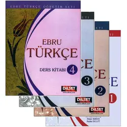 کتاب ترکی استانبولی ابرو EBRU TÜRKÇE  مجموعه 4 جلدی