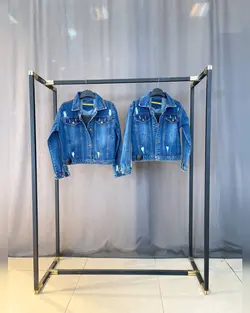 کت جین نیم تنه کد 1016