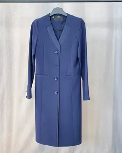 مانتو شلوار اداری گاباردین کد 5001