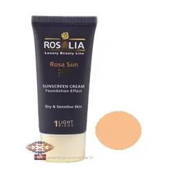کرم ضد آفتاب پوست خشک و حساس SPF۵۰ رزالیا شماره دو