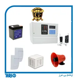 پکیج دزدگیر منزل و مغازه 2 چشمی جی ام کا