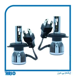 لامپ هدلایت تک رنگ خودرو مینی F14 پایه H4 - هایپر امنیت آریو