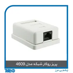 پریز روکار شبکه مدل 4609 - آریو
