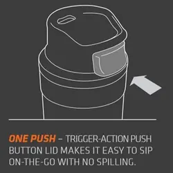 ماگ دکمه دار 350 میلی لیتری مدل Stanley - Classic Trigger Action Travel Mug