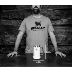 لیوان دسته دار 700 میلی لیتری مدل Stanley - Adventure Big Grip Beer Stein