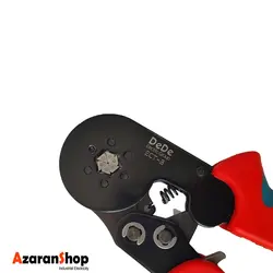 ابزار پرس وایرشو تکی و دوبل شش گوش زن سایز ۰.۵ تا ۶ برند DeDe مدل ECT-B