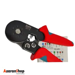 ابزار پرس وایرشو تکی و دوبل شش گوش زن سایز ۰.۵ تا ۶ برند DeDe مدل ECT-B