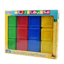 مکعب‌های رنگی سایز 3 – 7 سانتی‌متری