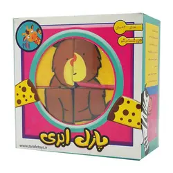 مکعب ابری پازلی 4 عددی