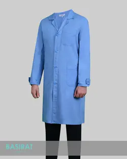 روپوش پزشکی مردانه آبی روشن – ترگال