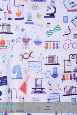 روپوش پزشکی یقه دارآزمایشگاه زنانه (تک)