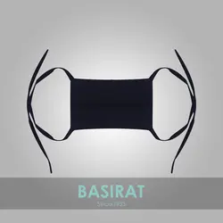 ماسک دولایه پارچه ای (بندی)