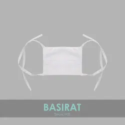 ماسک دولایه پارچه ای (بندی)