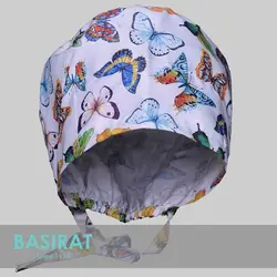 کلاه طرحدار-پروانه سفید