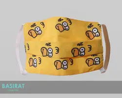 ماسک دو لایه پارچه ای طرح سیمپسون (کشی)