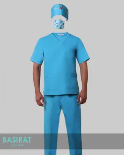 ماسک دو لایه پارچه ای طرح دندان (کشی)