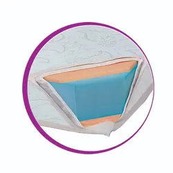 تشک سپاهان طبی صدف دوفصل