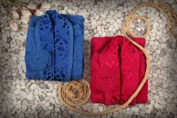 حوله پالتویی ماندگار سبز مدل سمن