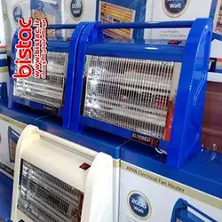 بخاری برقی 4 شعله فن دار یوروبست مدل آریا