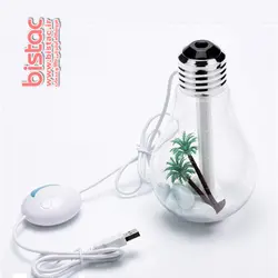 بخور سرد و خوشبو کننده رومیزی - طرح لامپ - یو اس بی Humidifier BULB USB