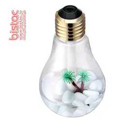 بخور سرد و خوشبو کننده رومیزی - طرح لامپ - یو اس بی Humidifier BULB USB