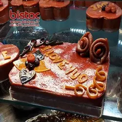 ترش آباد، كيك چهار گوش لواشكي شكم پر-2 كيلو گرمي- تولد / ولنتاين / دورهمي