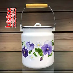 دبه روغن و ماست لعابي 3.5 ليتري (روسيه) حجم داخلی 4 کیلوئی
