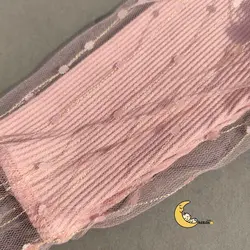 سارافون مجلسی پیراهن تور توری پرنسسی کد 1