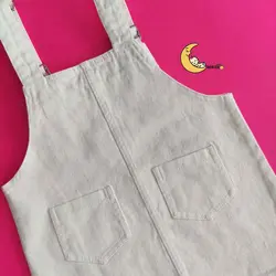 بیلر دامنی جین دخترانه با تاپ