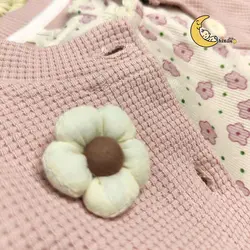 کت و سارافون مخمل گل گلی دخترانه