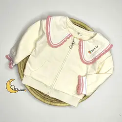 سویشرت دخترانه دورس 3 نخ آستر مخمل