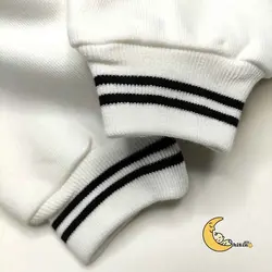 سویشرت یقه ملوانی سفید دخترانه