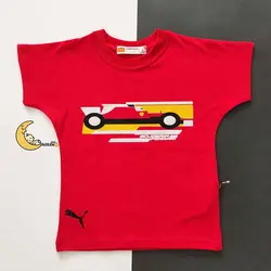 ست تیشرت پورشه و شورت پسرانه کد 3