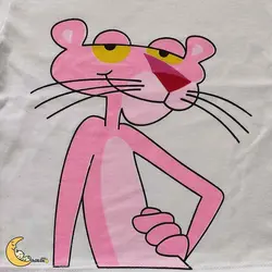 ست تیشرت و شلوار پلنگ صورتی کد 3