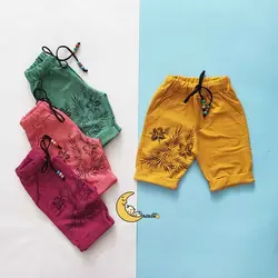 ست تیشرت هاوایی و شلوارک پسرانه کد 10