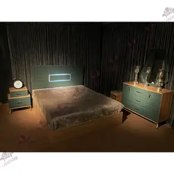 خرید و قیمت سرویس خواب دو نفره ام دی اف مدرن مدل لارا