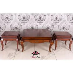 میز جلو مبلی و عسلی مهتاب مربع